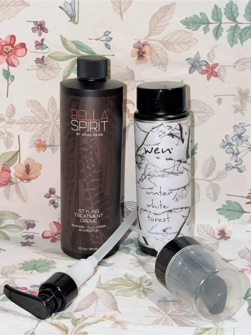 WEN DUO Winter White Forest Nourishing Mousse & Bella Spirit Style & Treat Cream